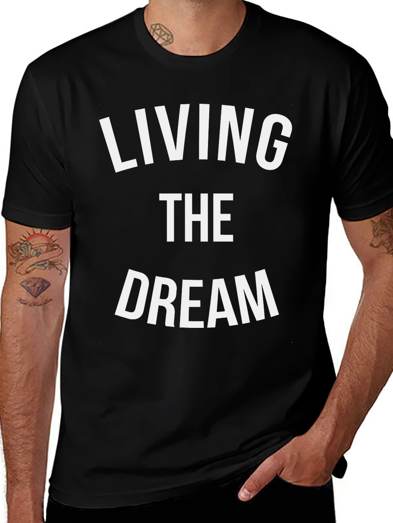 Living The Dream Graphic T-Shirt