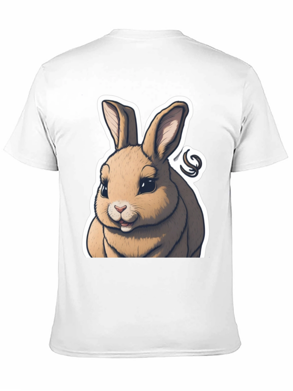 Bunny Graphic Tee - Soft Cotton Blend