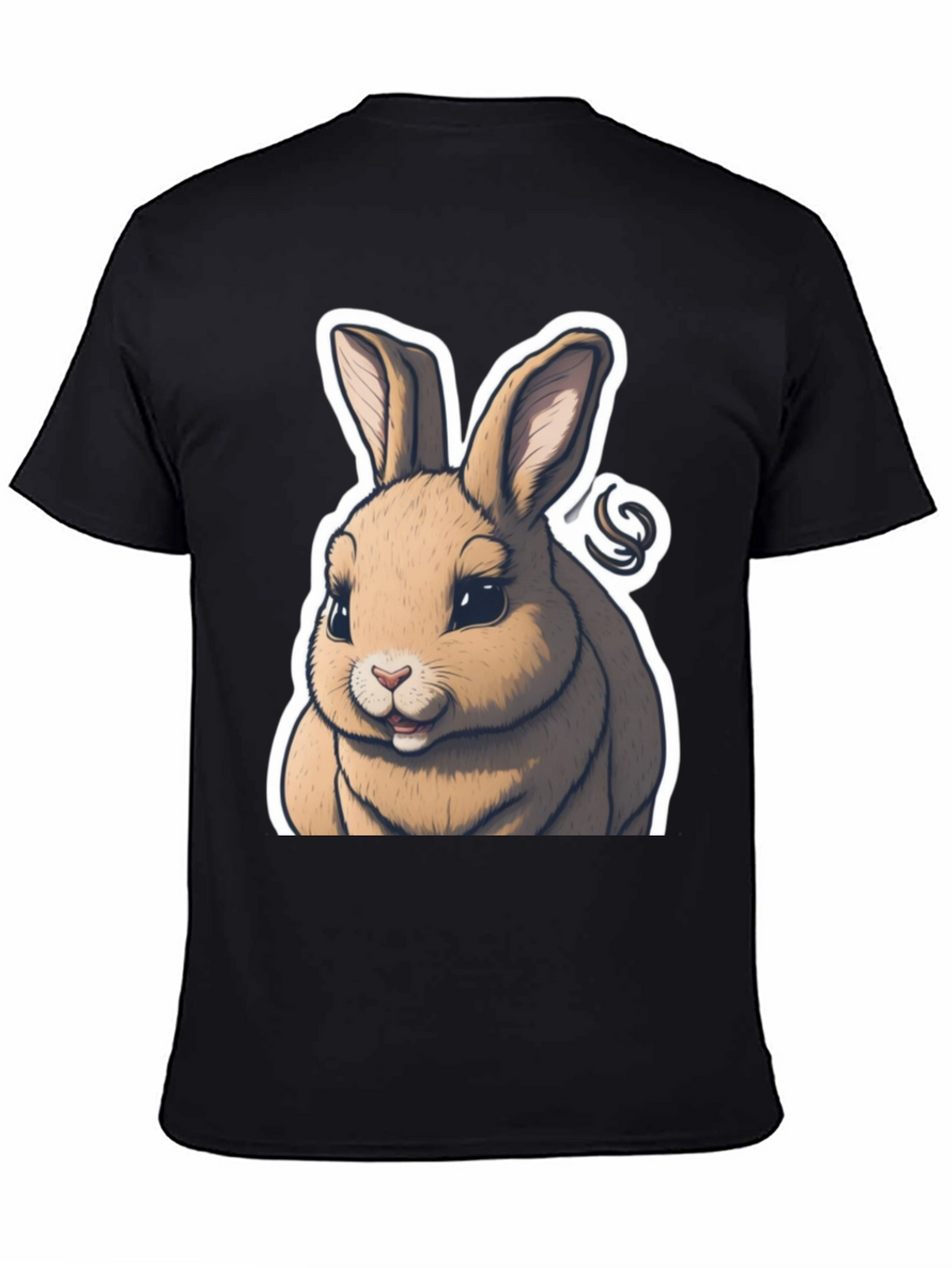 Bunny Graphic Tee - Soft Cotton Blend