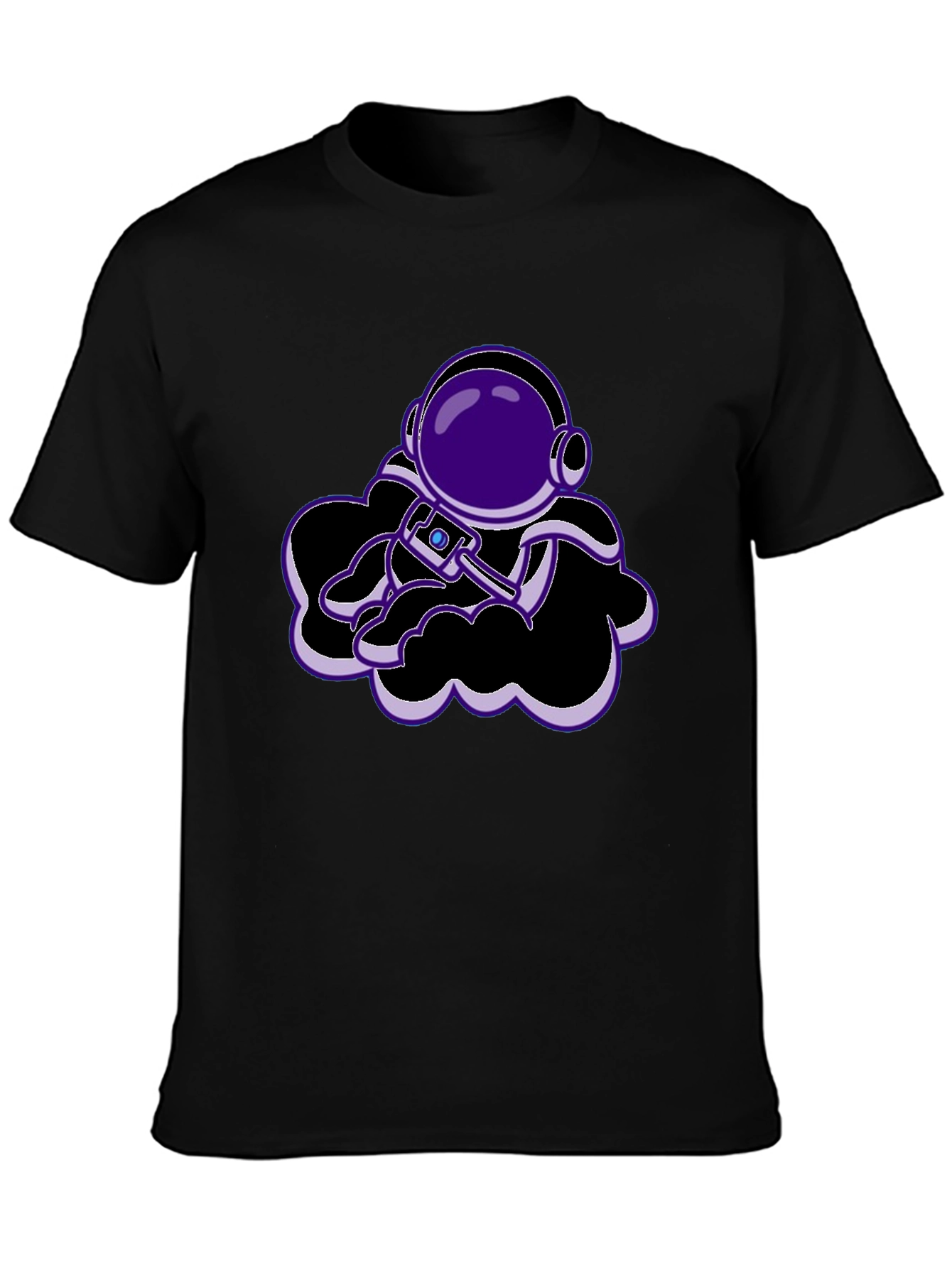 Astronaut in Clouds Graphic T-Shirt - Stylish Casual Wear