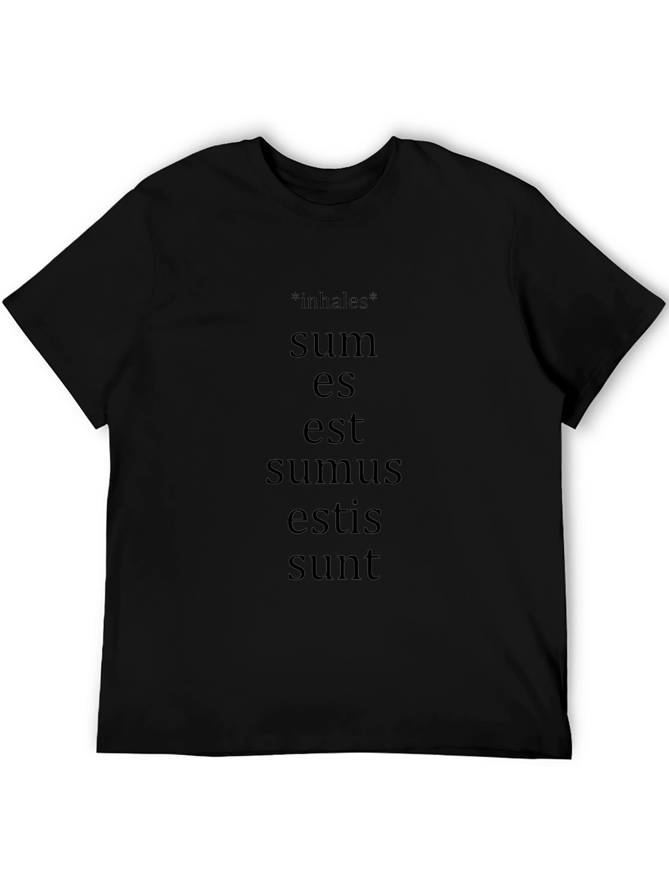 Latin Verb Conjugation T-Shirt - Grammar Humor Tee