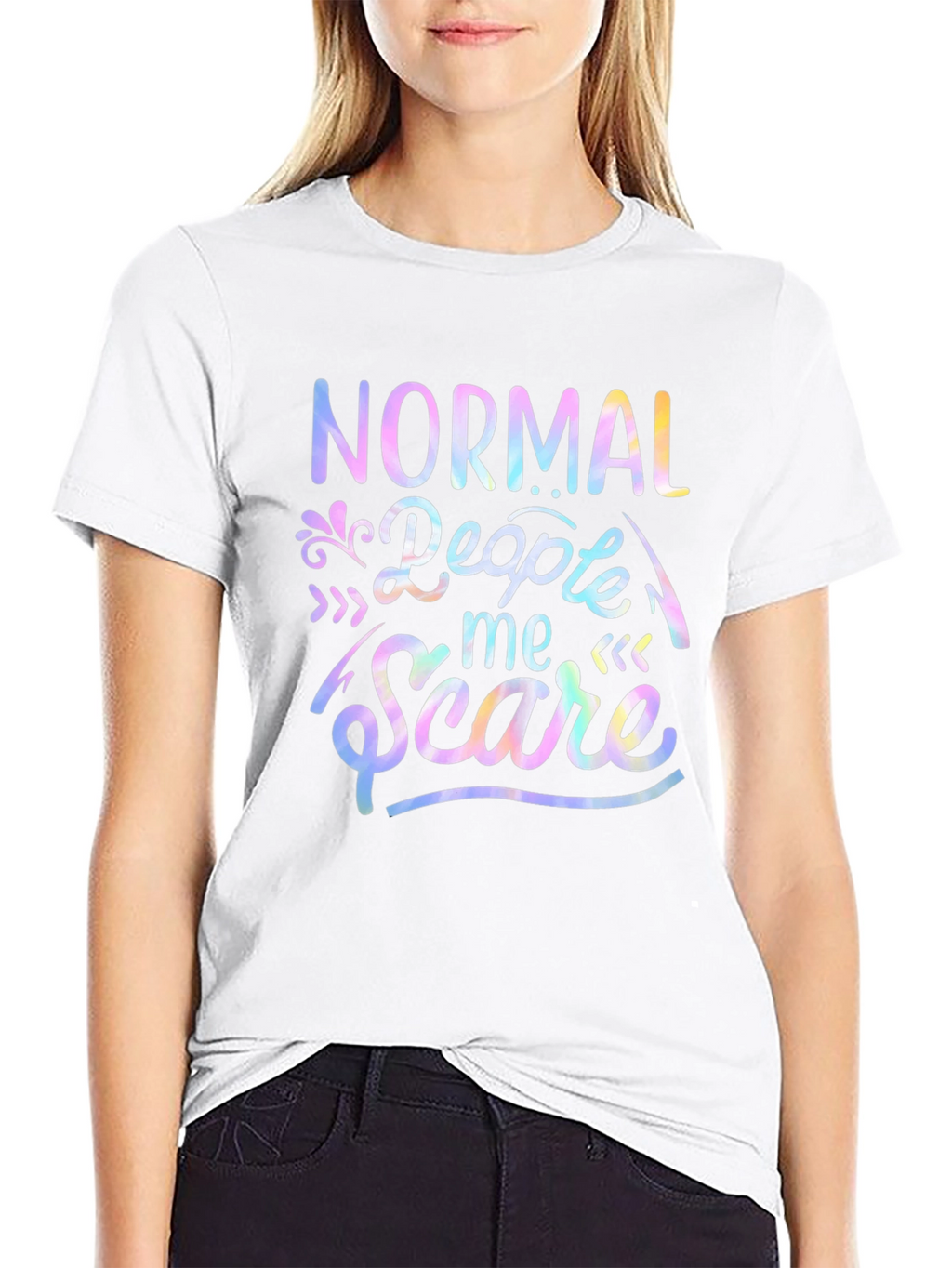 Normal People Scare Me Graphic Tee