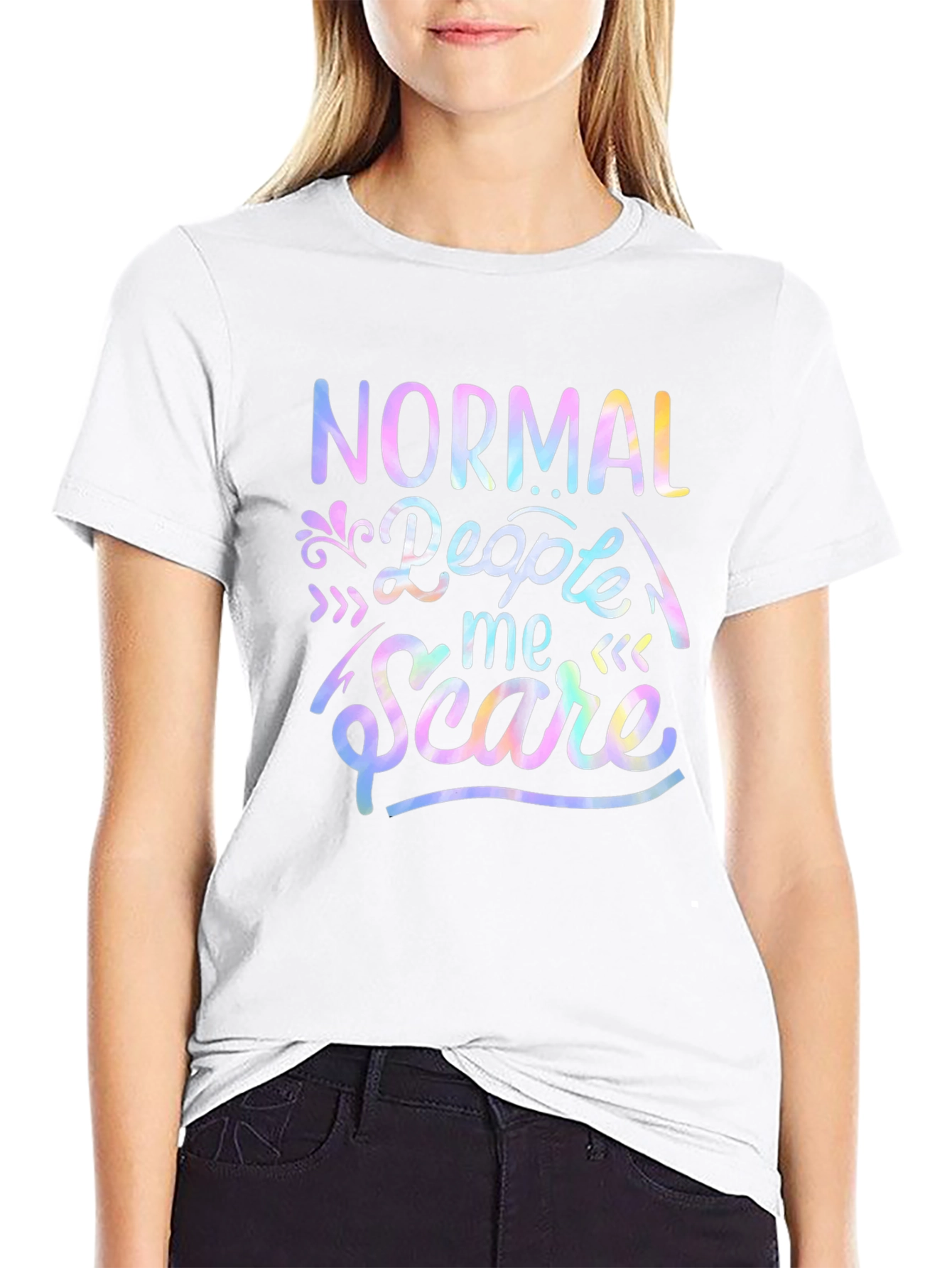Normal People Scare Me Graphic Tee