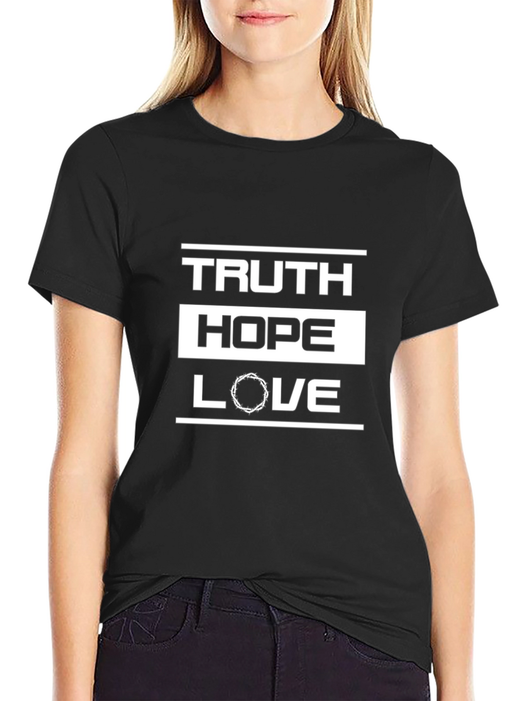 Truth Hope Love Graphic T-Shirt