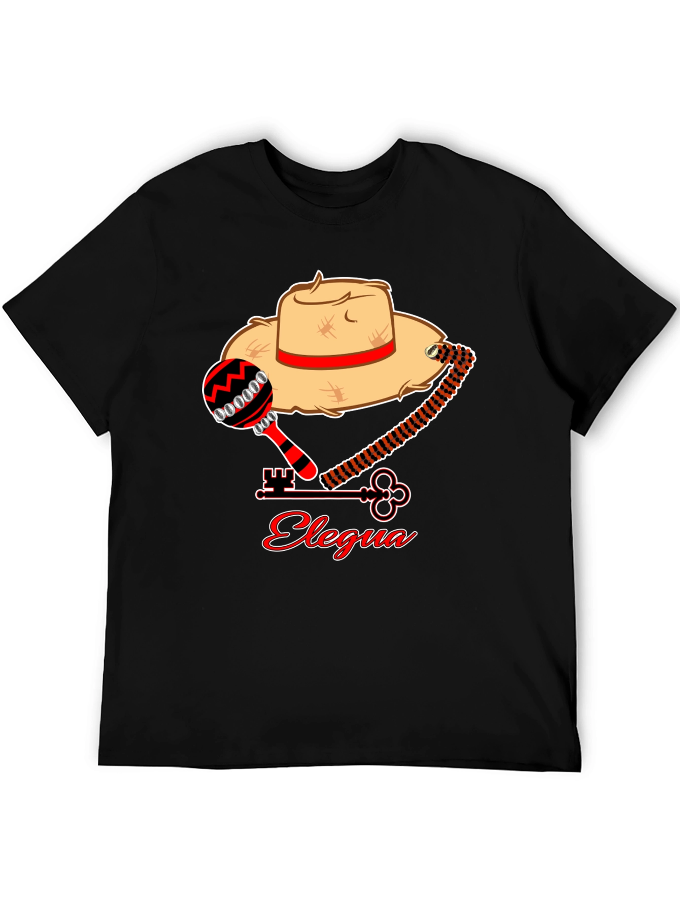 Elegua T-Shirt - Afro-Cuban Orisha Design