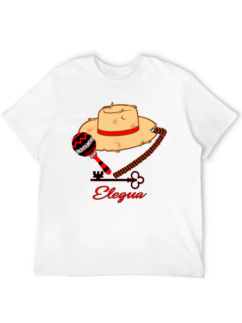 Elegua T-Shirt - Afro-Cuban Orisha Design