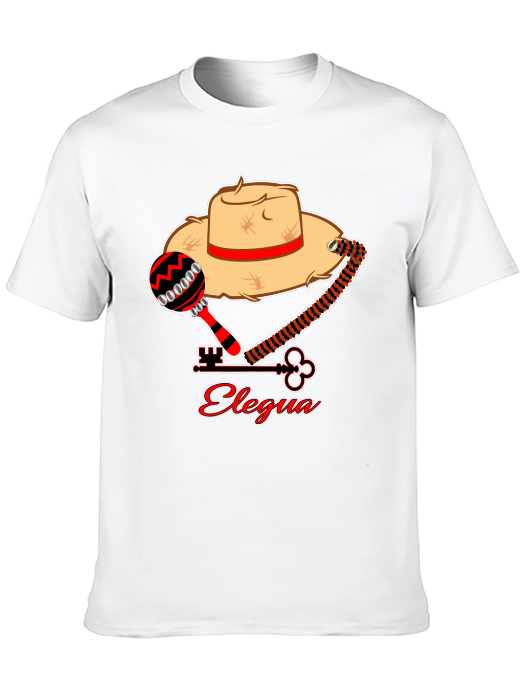 Elegua T-Shirt - Afro-Cuban Orisha Design