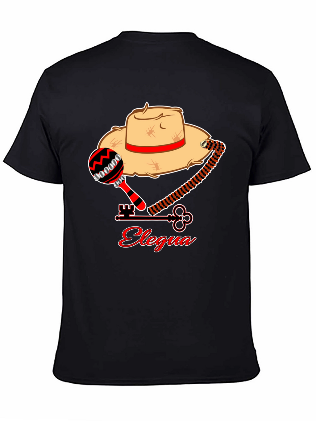 Elegua T-Shirt - Afro-Cuban Orisha Design