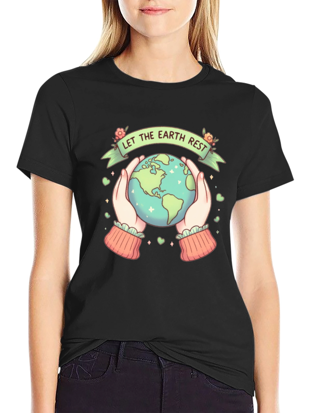 Earth Rest Graphic Tee - Eco-Friendly Apparel