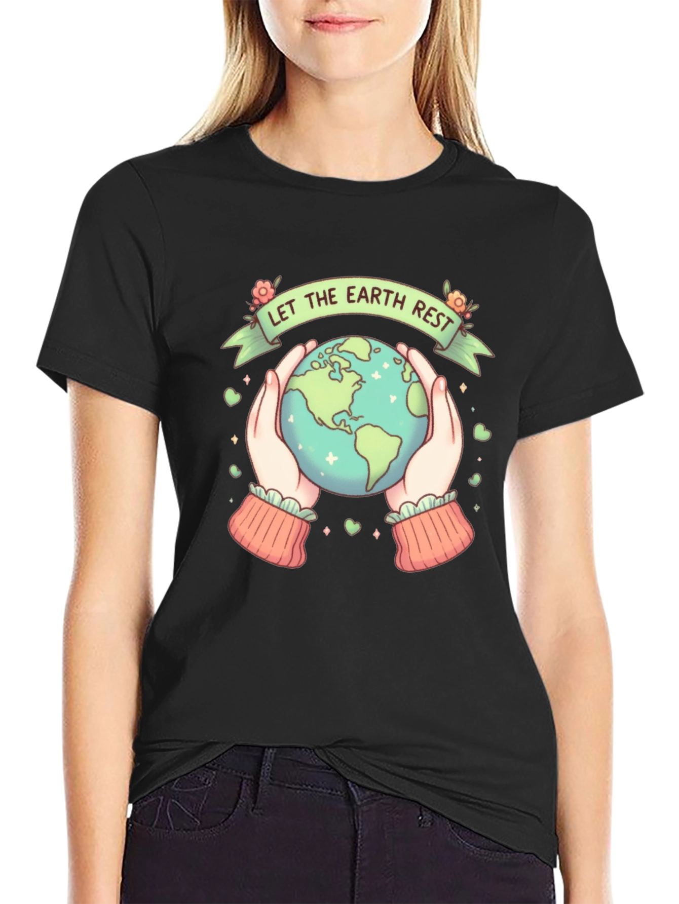 Earth Rest Graphic Tee - Eco-Friendly Apparel