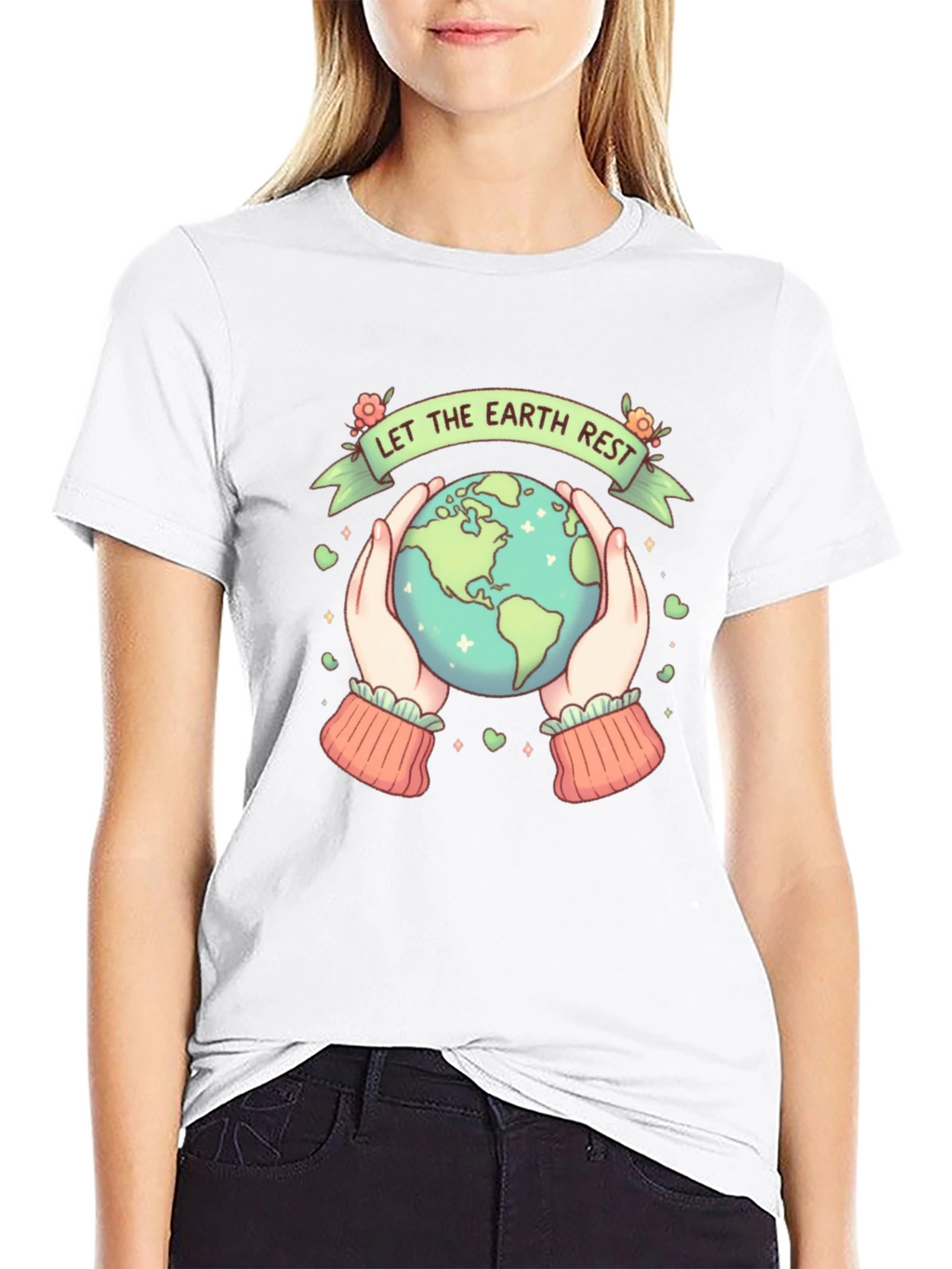 Earth Rest Graphic Tee - Eco-Friendly Apparel