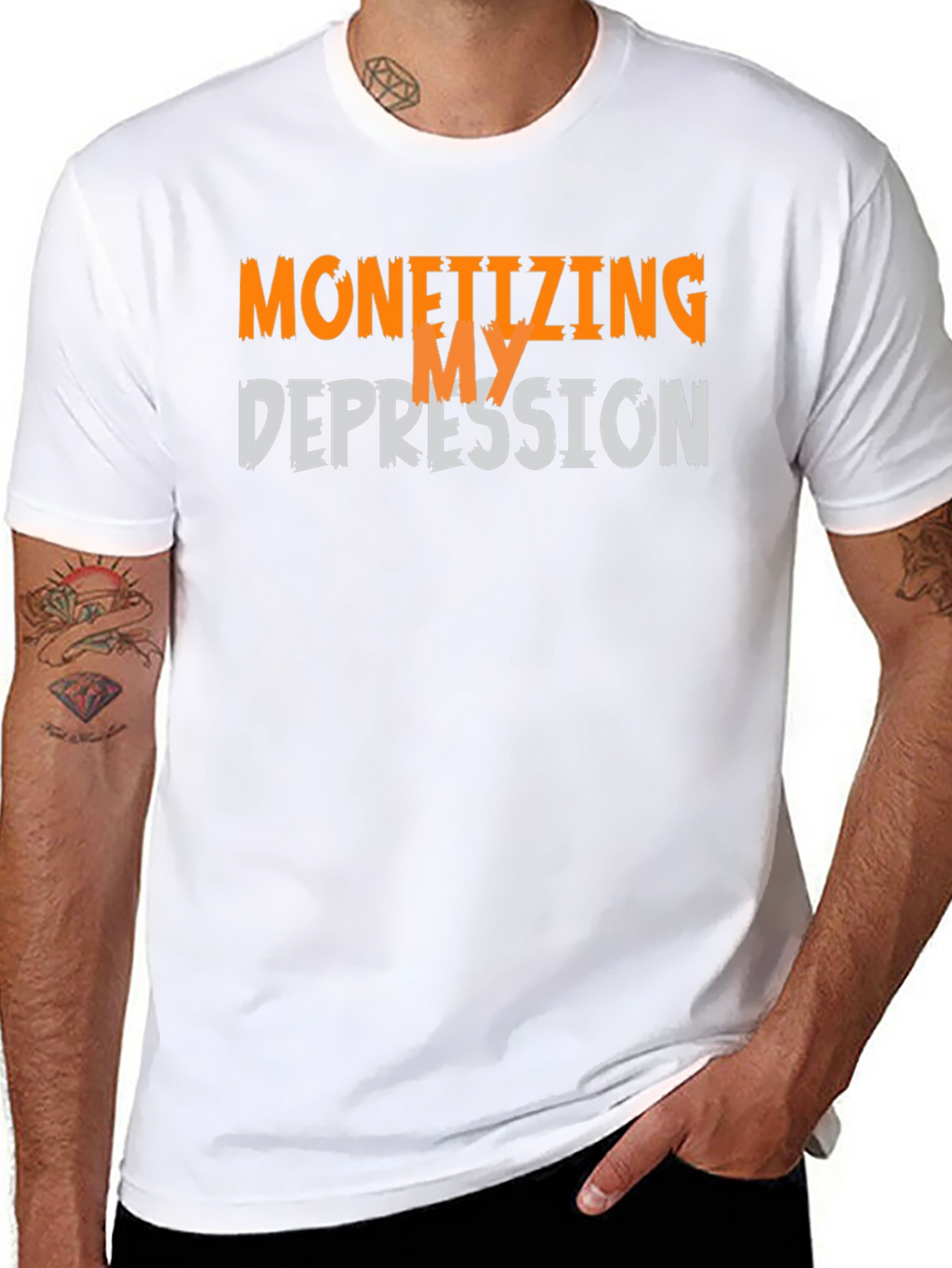 Monetizing My Depression Graphic T-Shirt