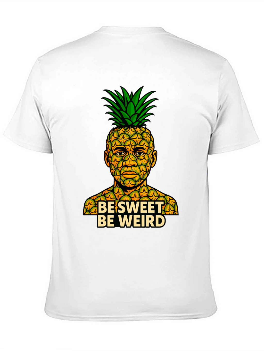 Be Sweet Be Weird Pineapple Graphic T-Shirt