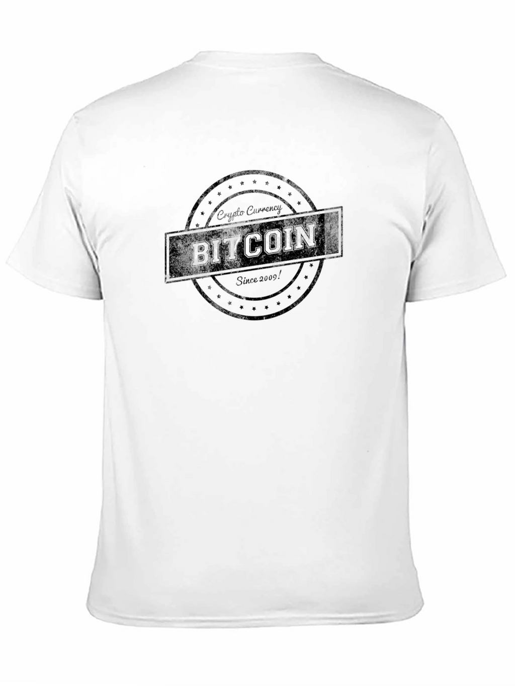 Bitcoin Crypto Currency Graphic T-Shirt