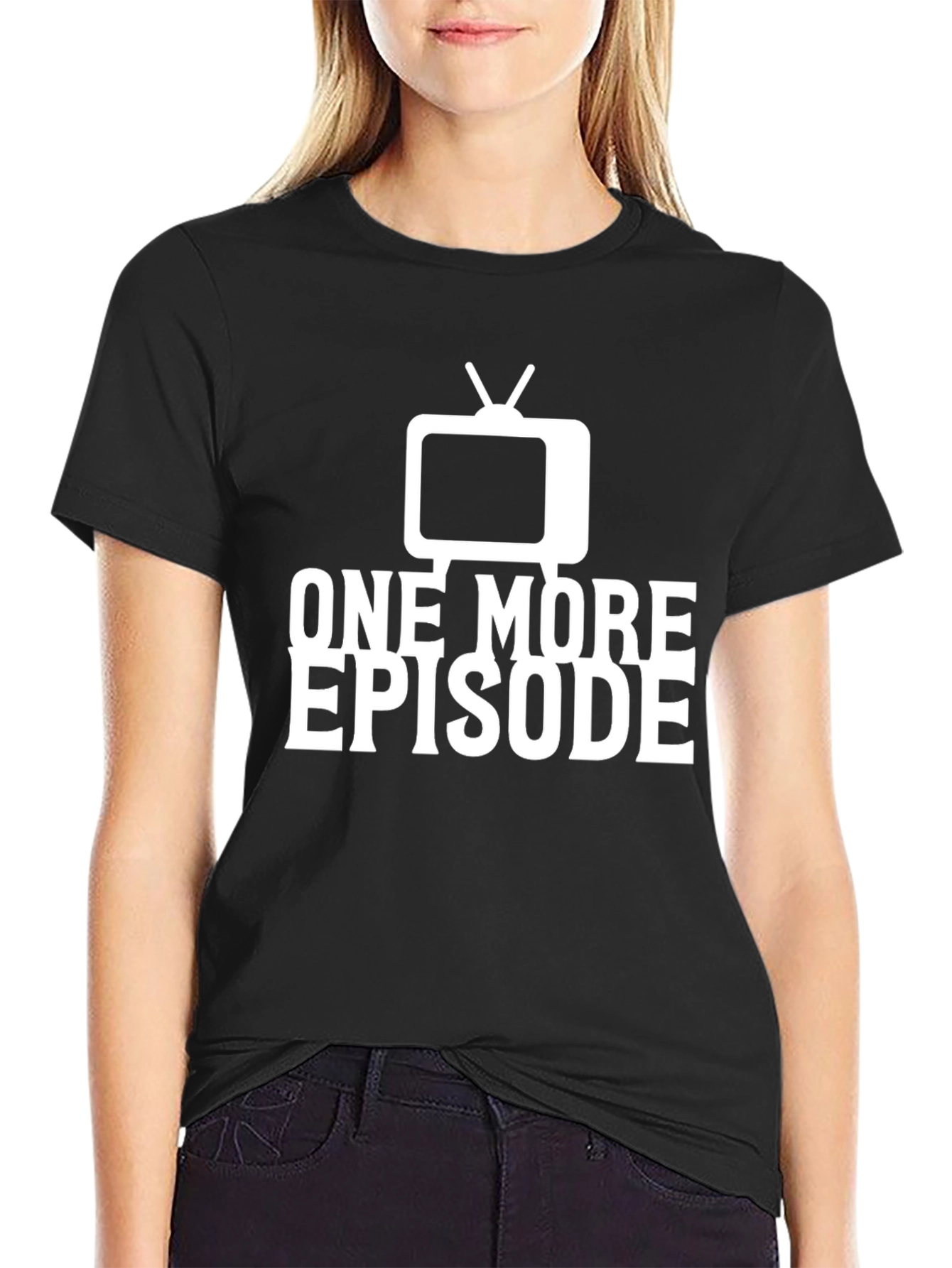 One More Episode Black Tee