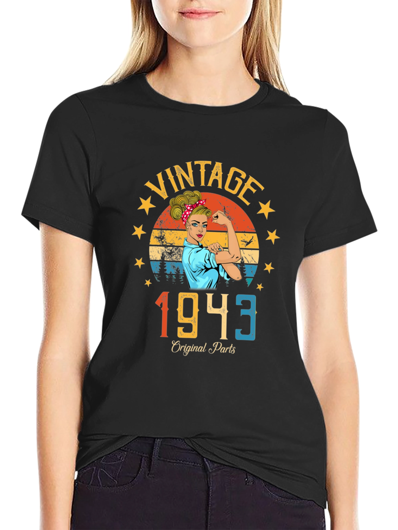 Vintage 1943 Original Parts T-Shirt
