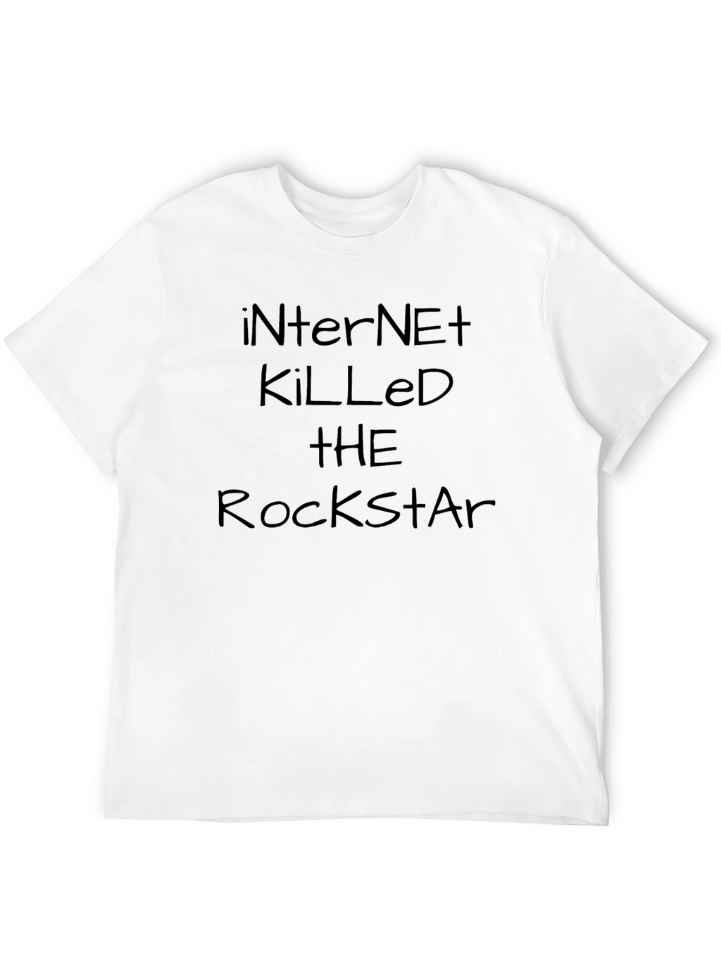 Internet Killed the Rockstar Graphic T-Shirt