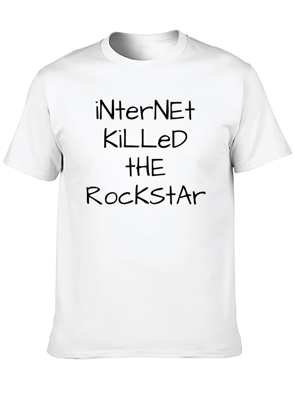 Internet Killed the Rockstar Graphic T-Shirt