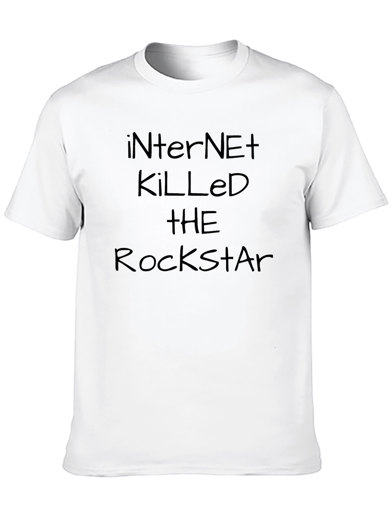 Internet Killed the Rockstar Graphic T-Shirt
