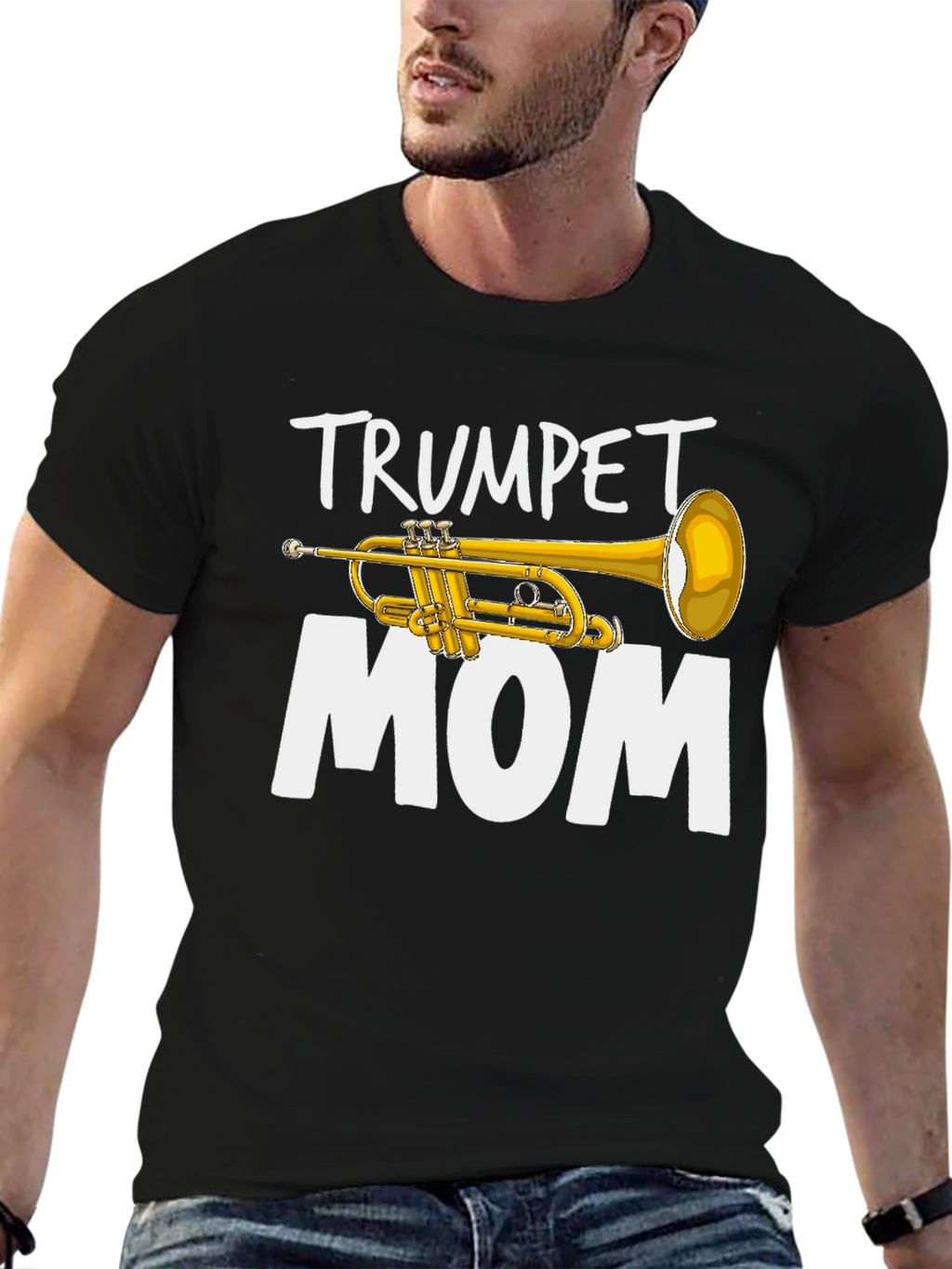 Trumpet Mom T-Shirt - Music Lover Tee