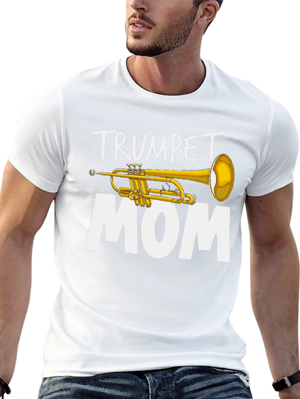 Trumpet Mom T-Shirt - Music Lover Tee