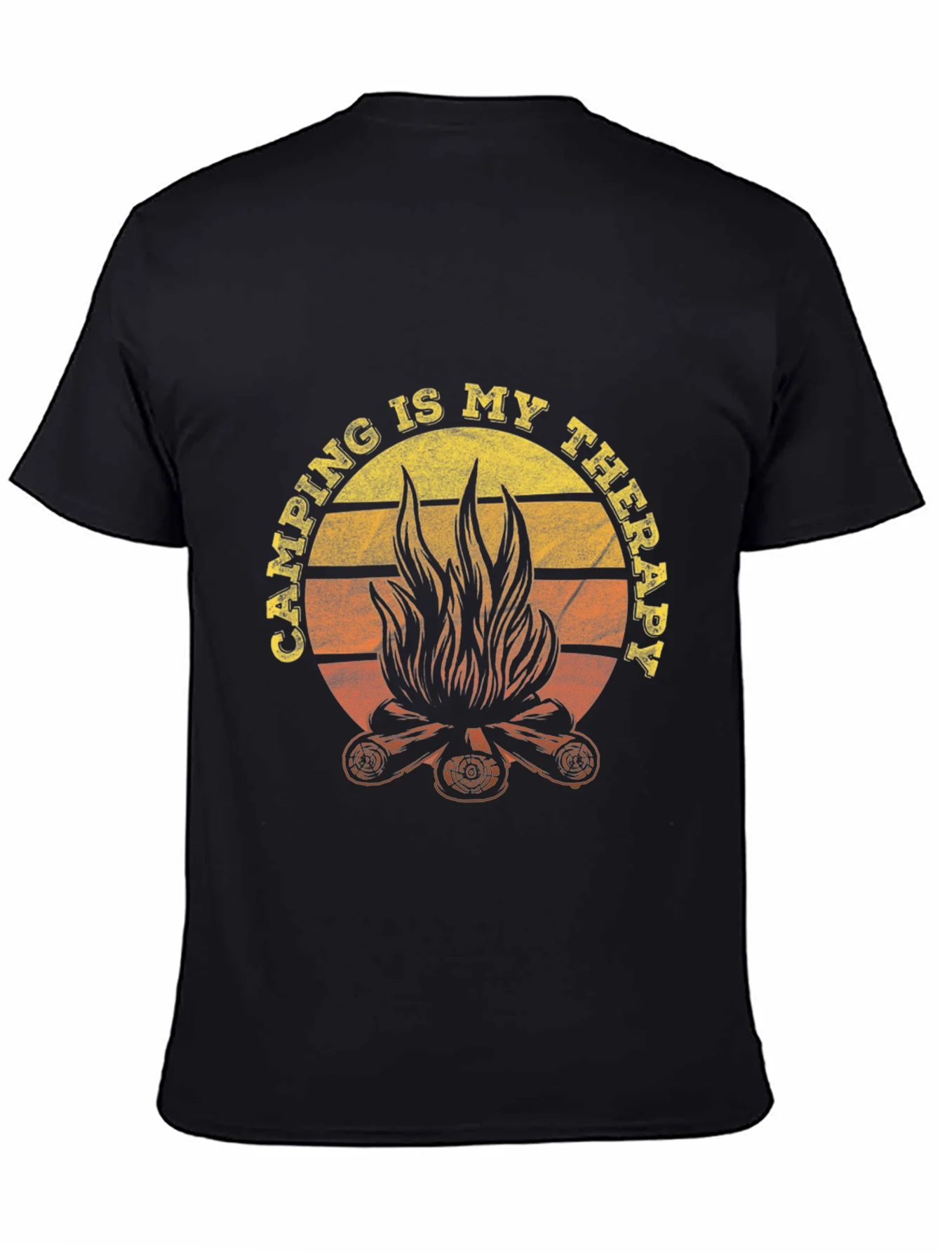 Camping Is My Therapy Graphic Tee