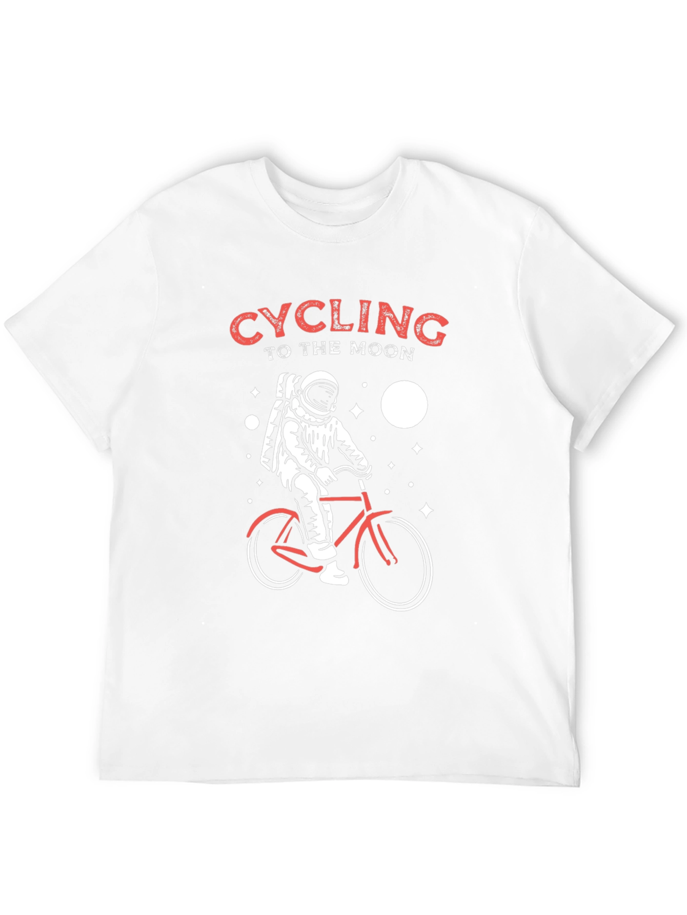 Cycling to the Moon Graphic T-Shirt