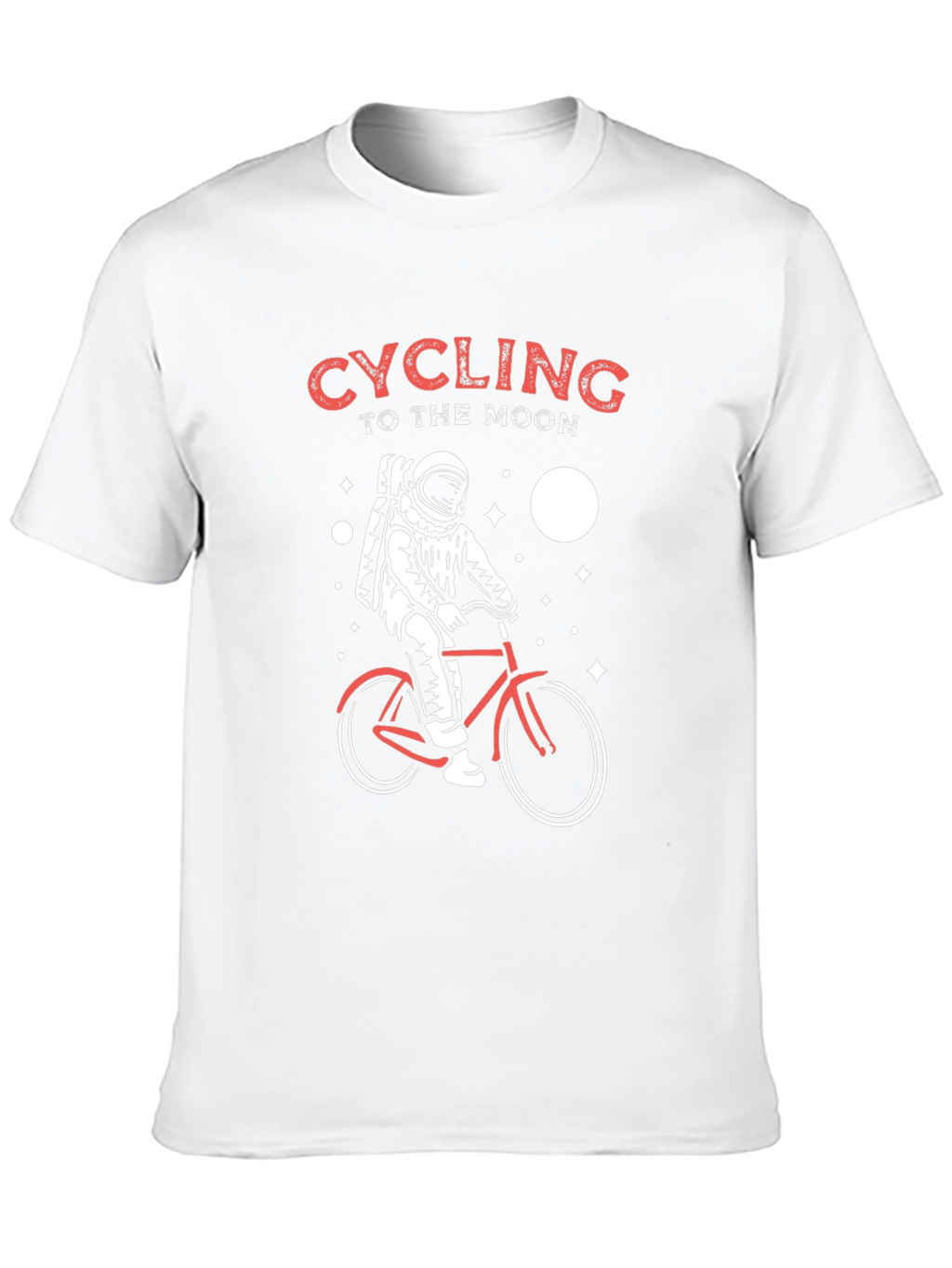 Cycling to the Moon Graphic T-Shirt