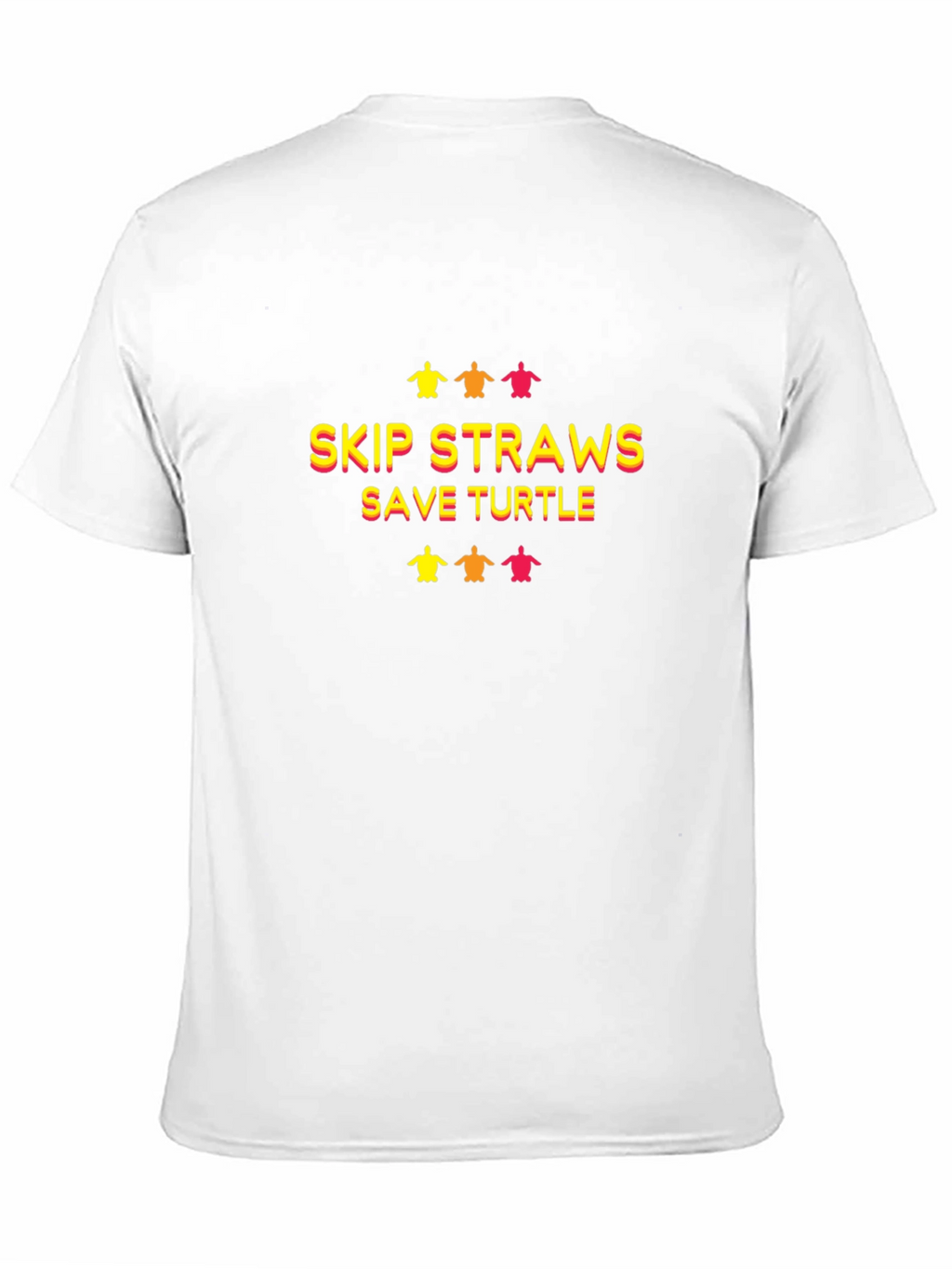 Skip Straws Save Turtles Graphic Tee