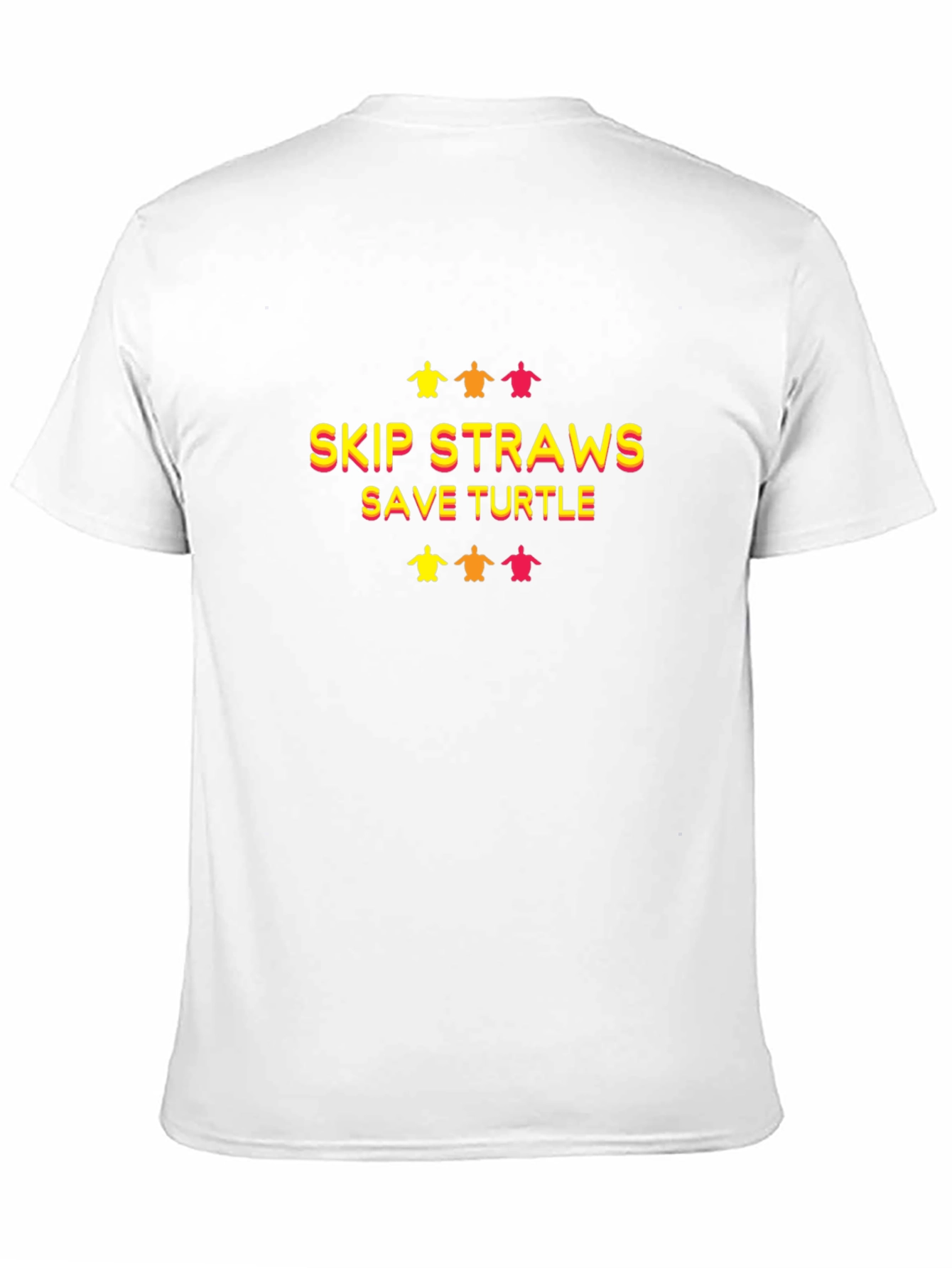 Skip Straws Save Turtles Graphic Tee