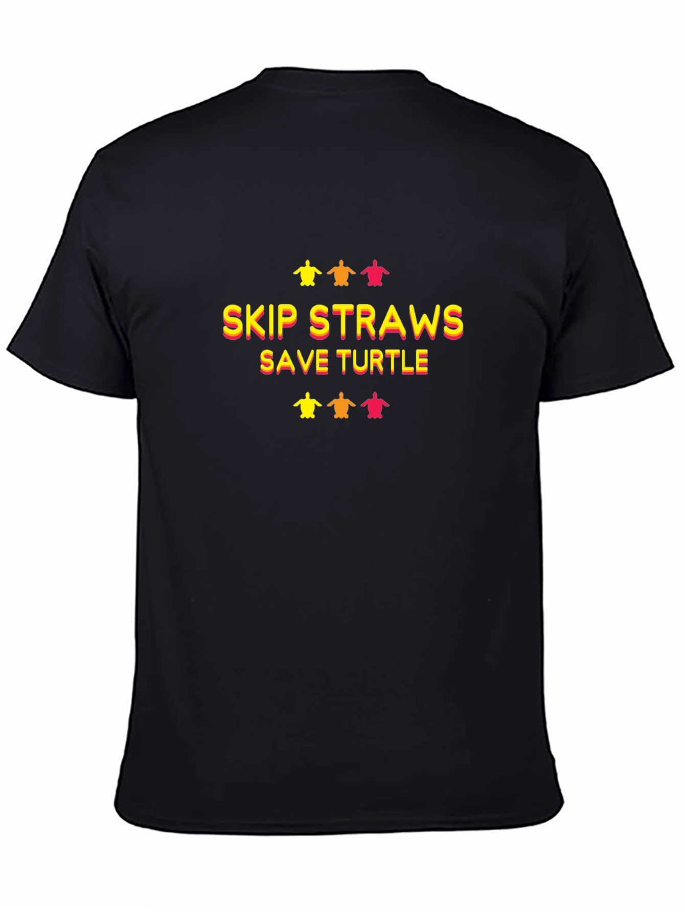 Skip Straws Save Turtles Graphic Tee