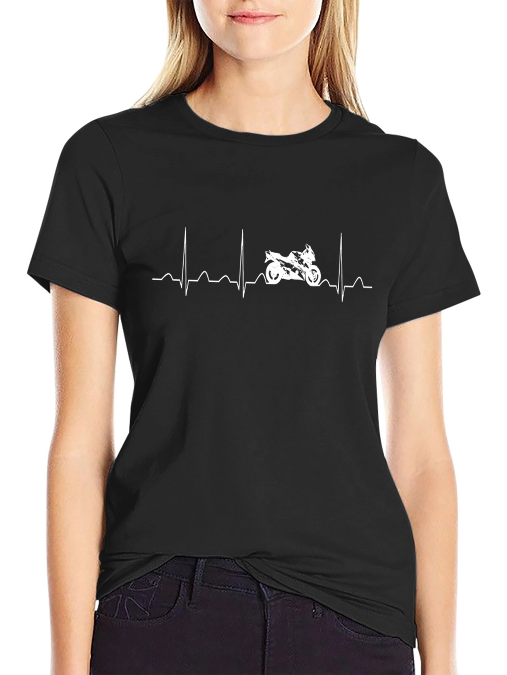 Motorcycle Heartbeat T-Shirt - Riders Passion!