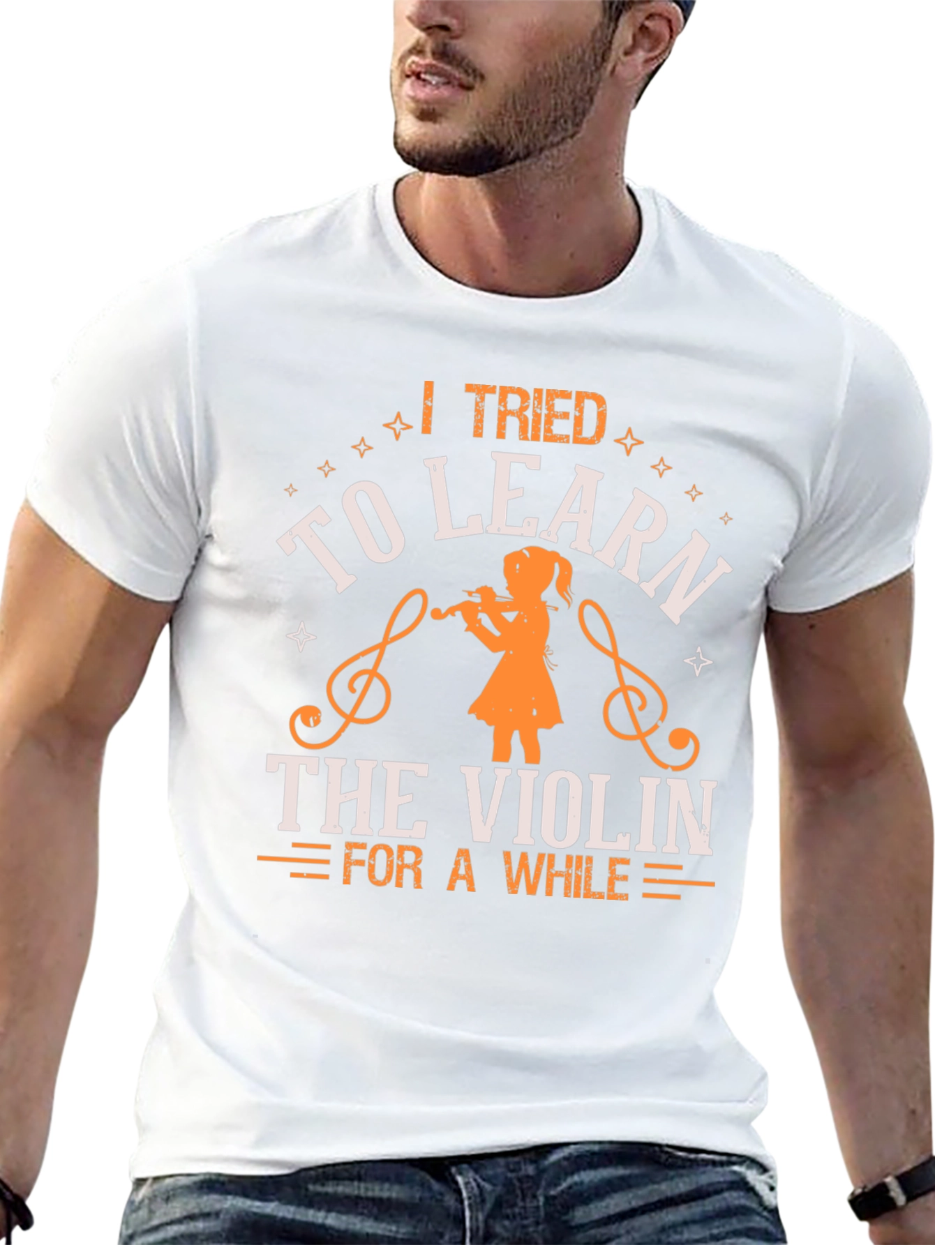 I Tried to Learn the Violin T-Shirt Musician Tee
