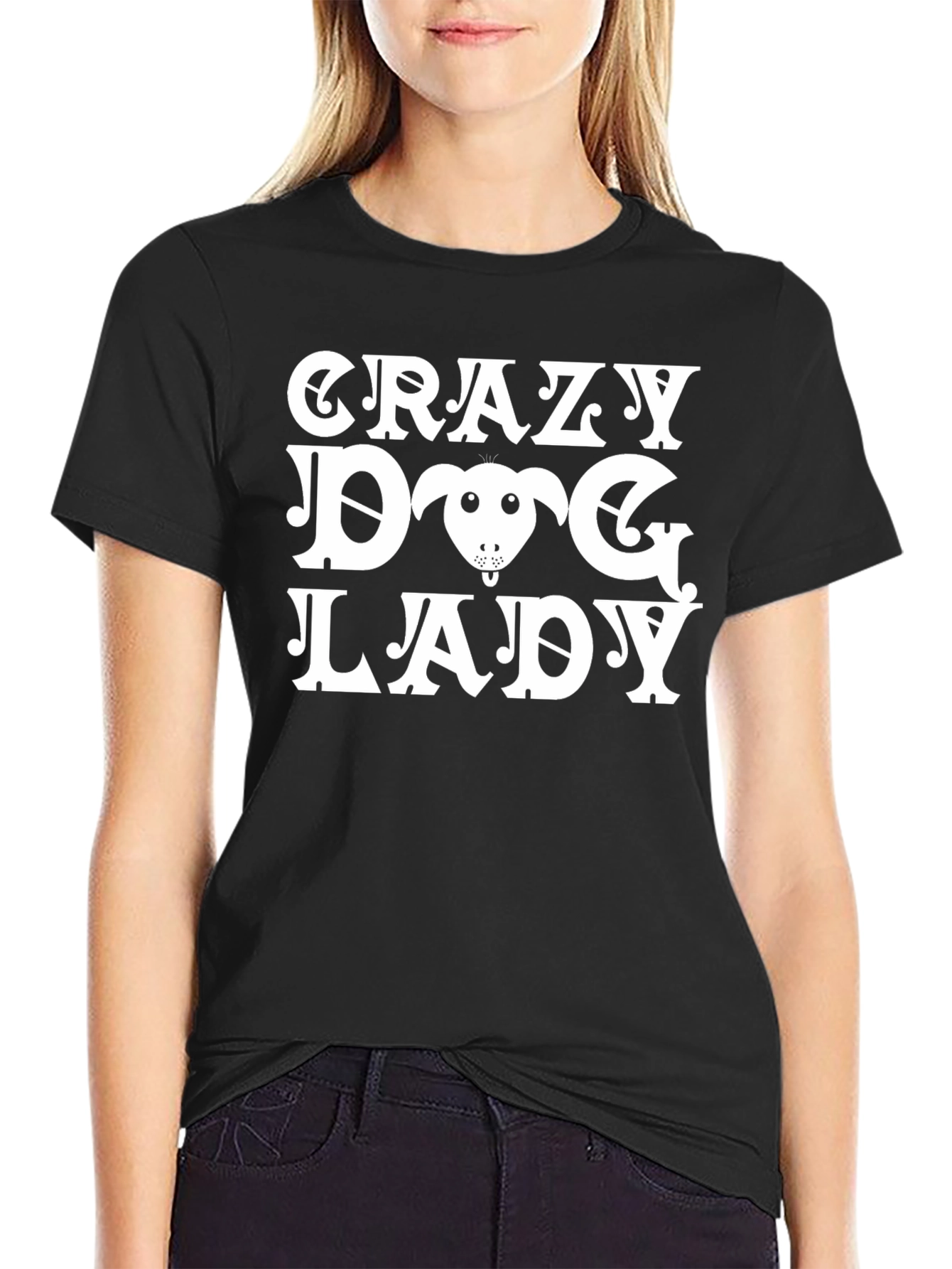 Crazy Dog Lady Graphic Tee