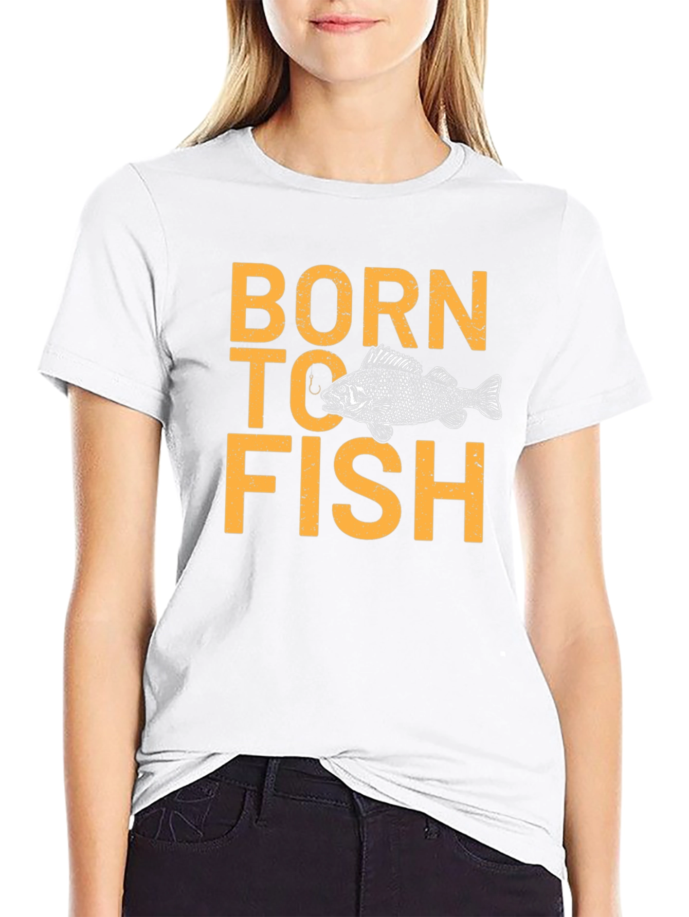 Born to Fish Graphic T-Shirt - Fisherman Apparel