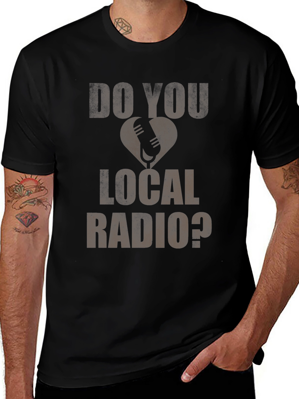 Do You Love Local Radio? Graphic T-Shirt