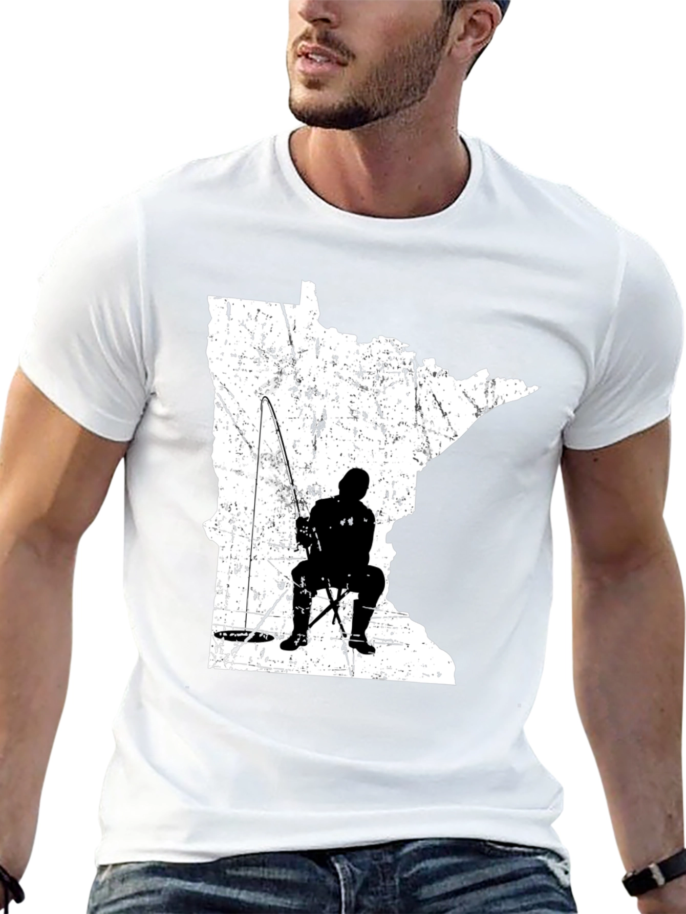 Minnesota Ice Fishing T-Shirt