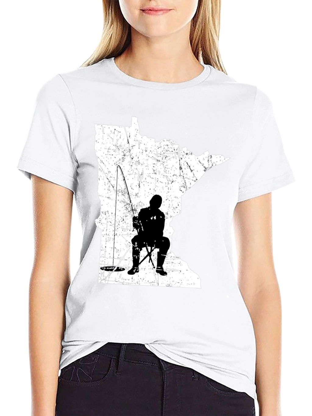 Minnesota Ice Fishing T-Shirt