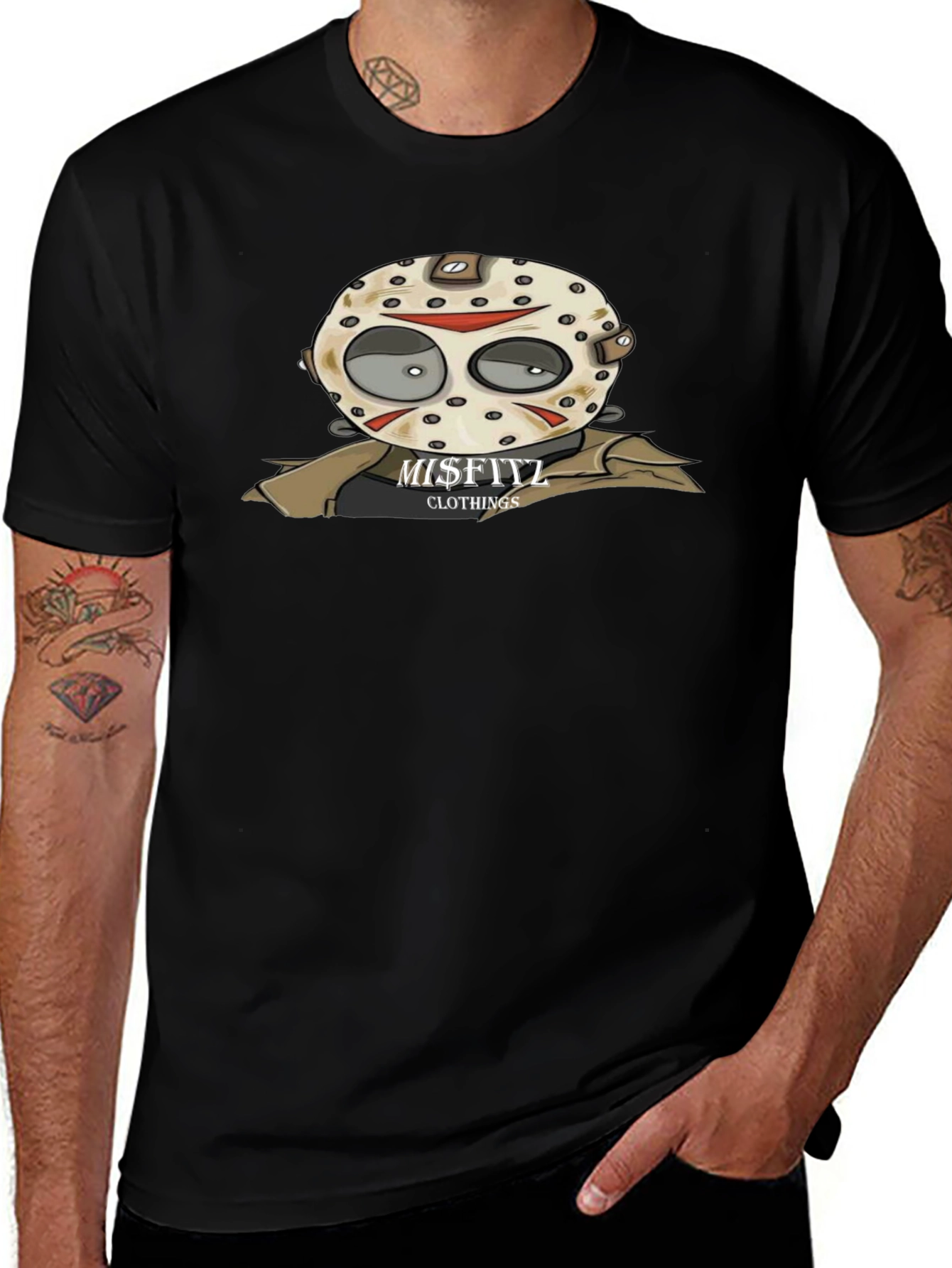 Misfitz Jason Voorhees Graphic T-Shirt