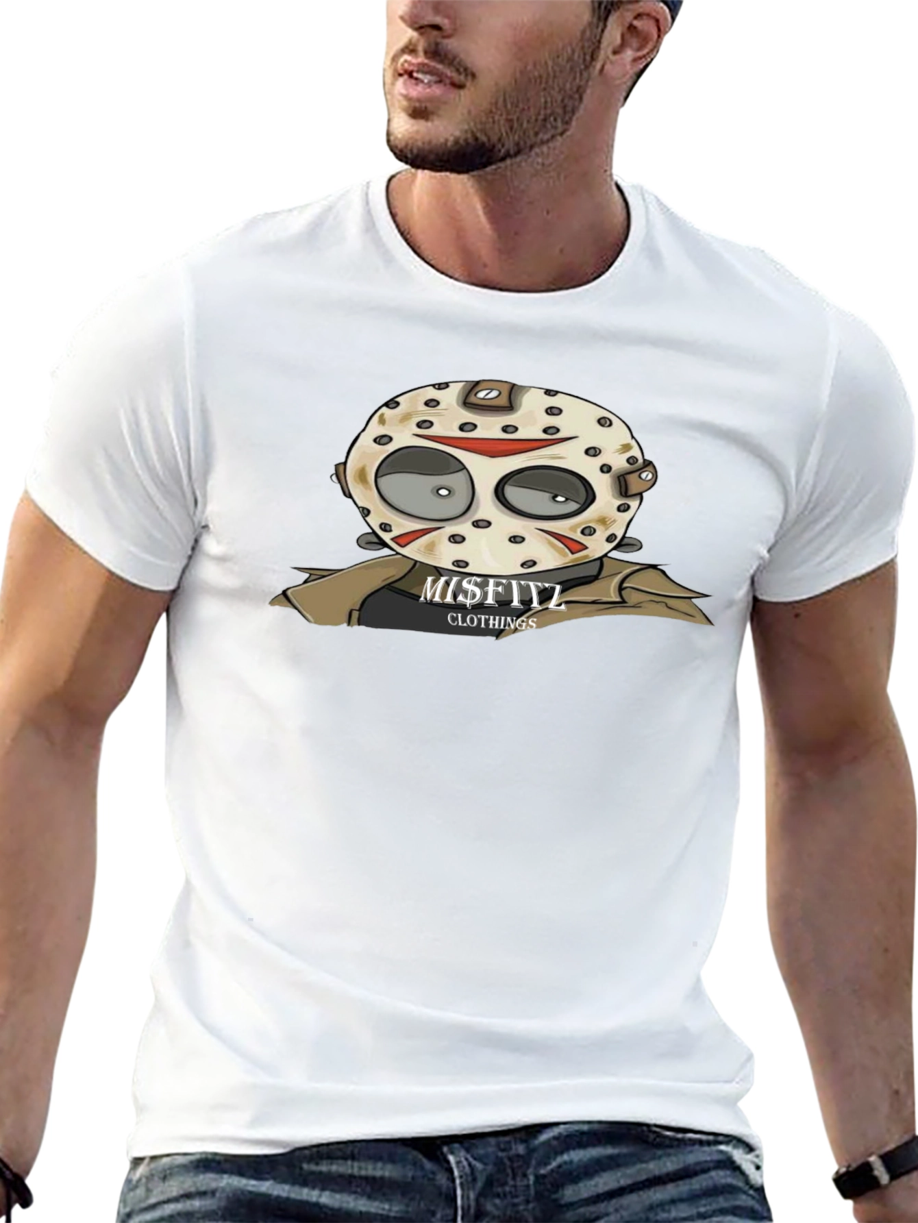 Misfitz Jason Voorhees Graphic T-Shirt
