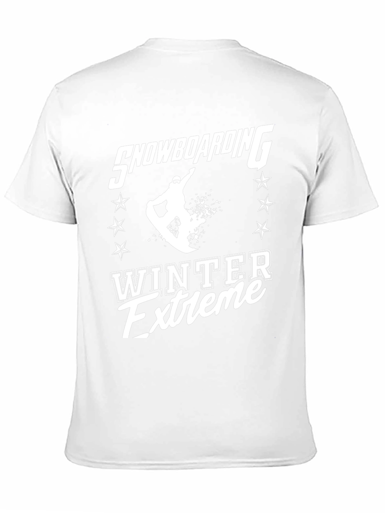 Snowboarding Winter Extreme Graphic T-Shirt