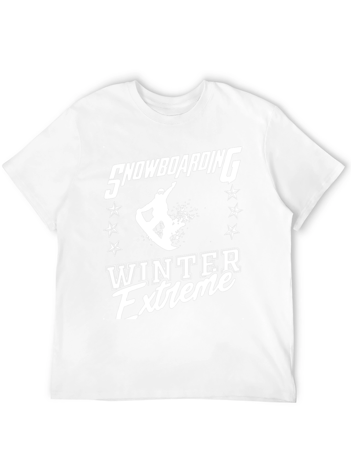 Snowboarding Winter Extreme Graphic T-Shirt
