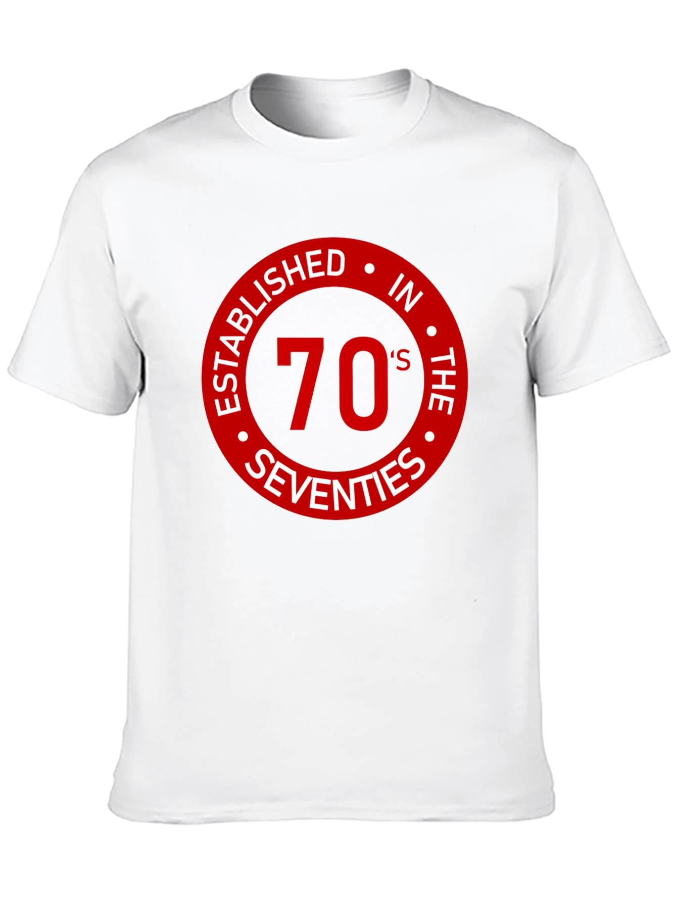 70s Established Black T-Shirt