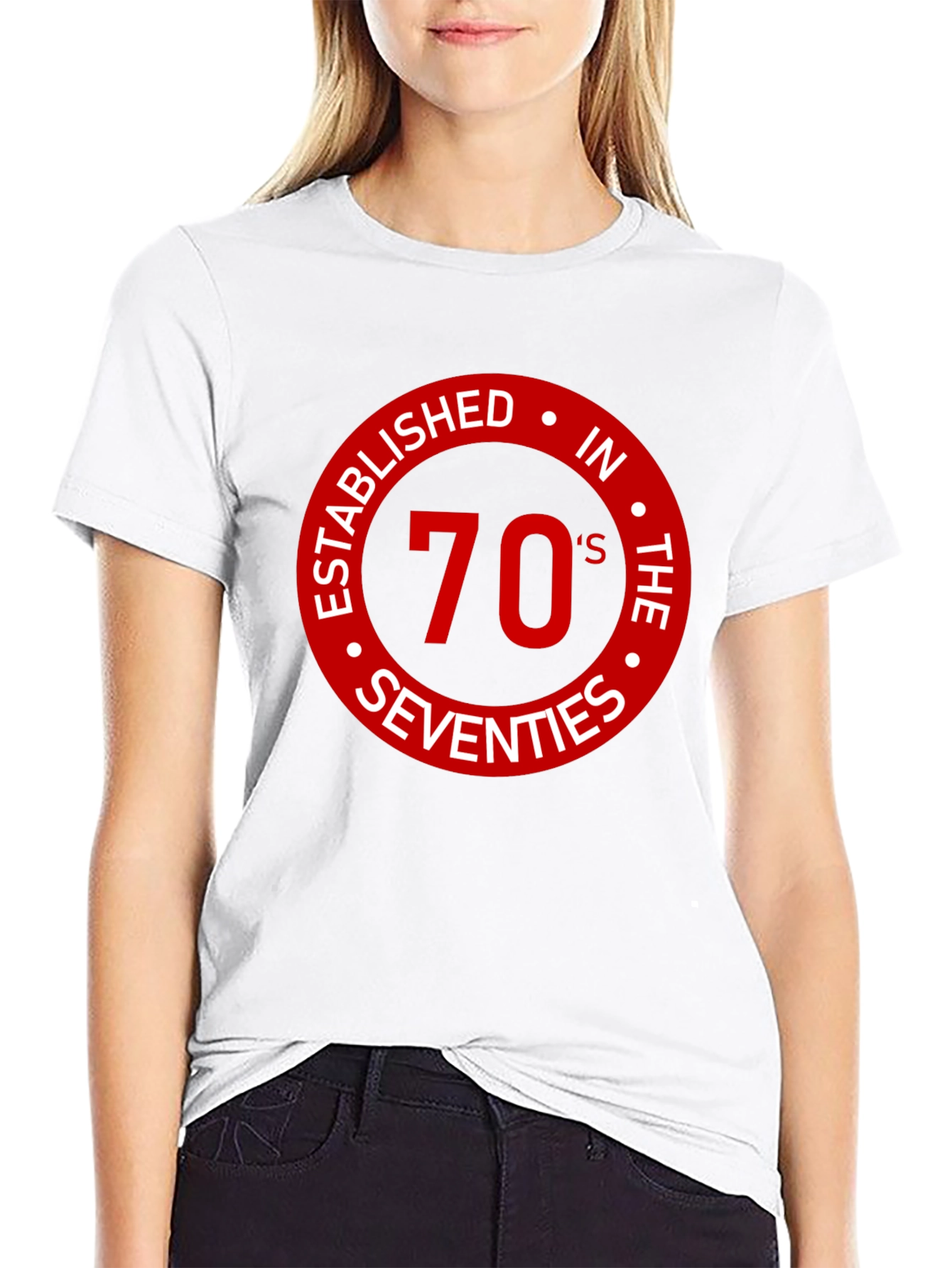 70s Established Black T-Shirt