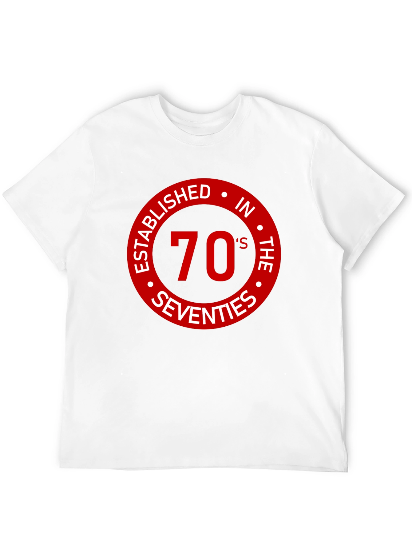 70s Established Black T-Shirt
