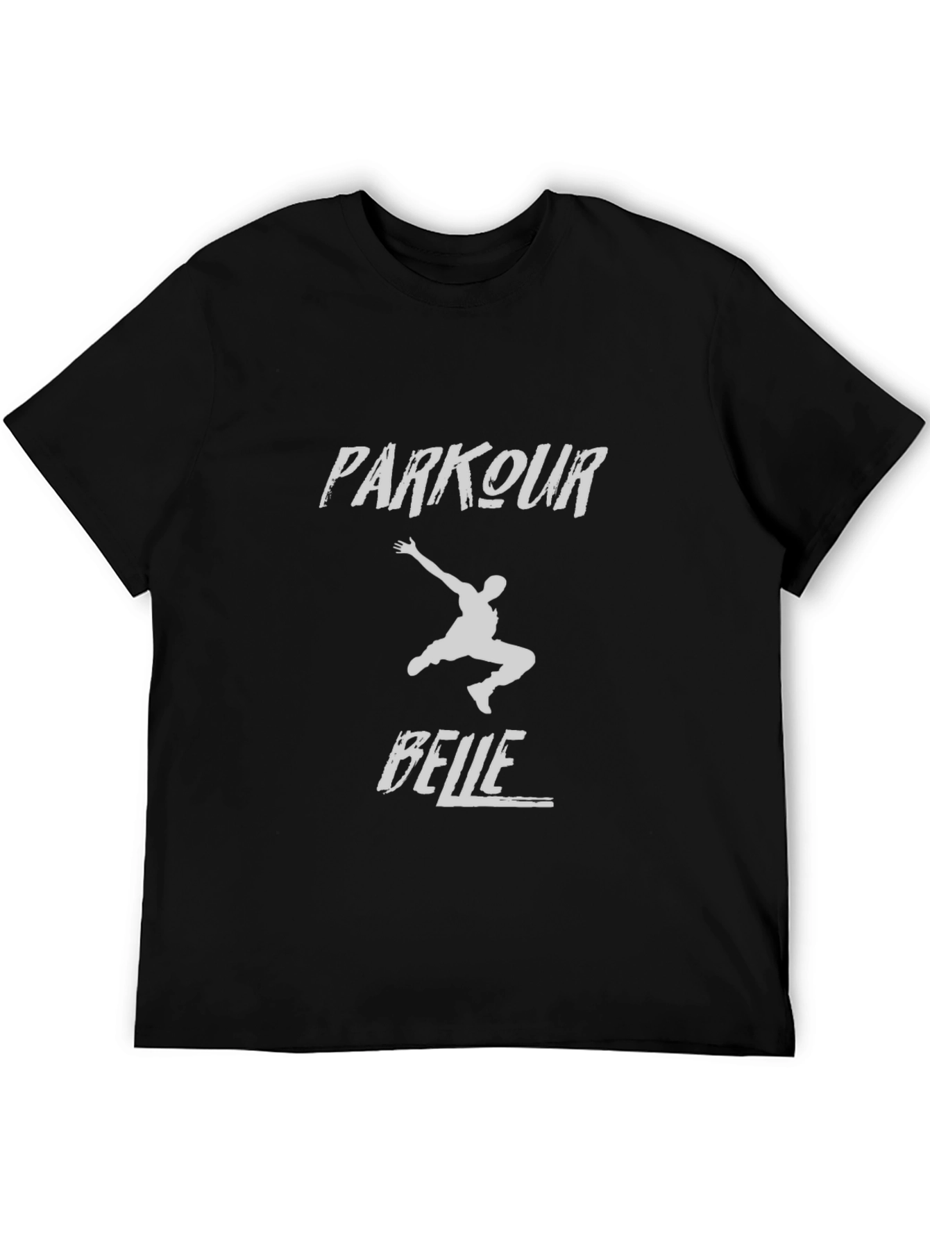 Parkour Belle Black T-Shirt for Urban Athletes