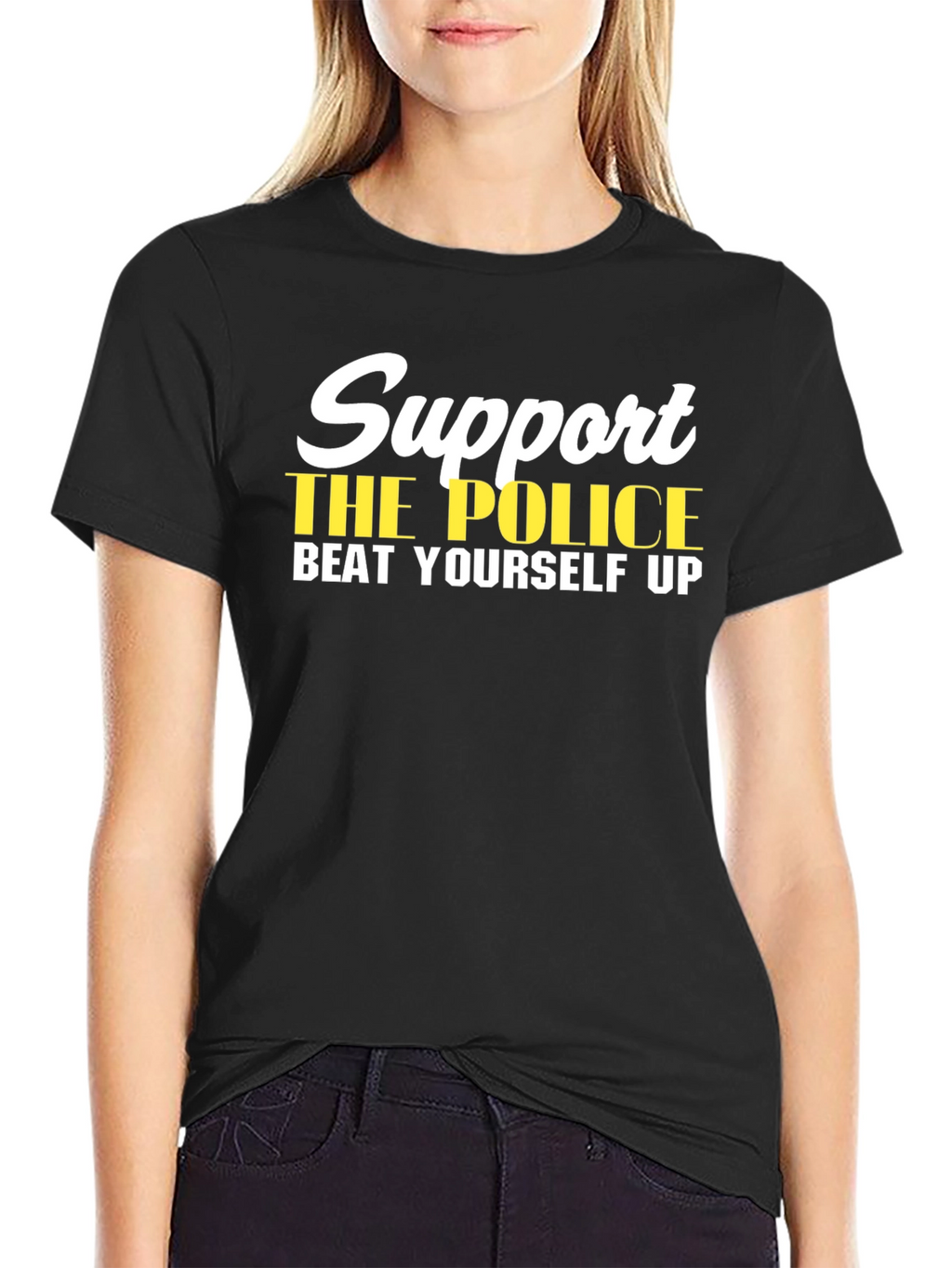 Support the Police Humor T-Shirt