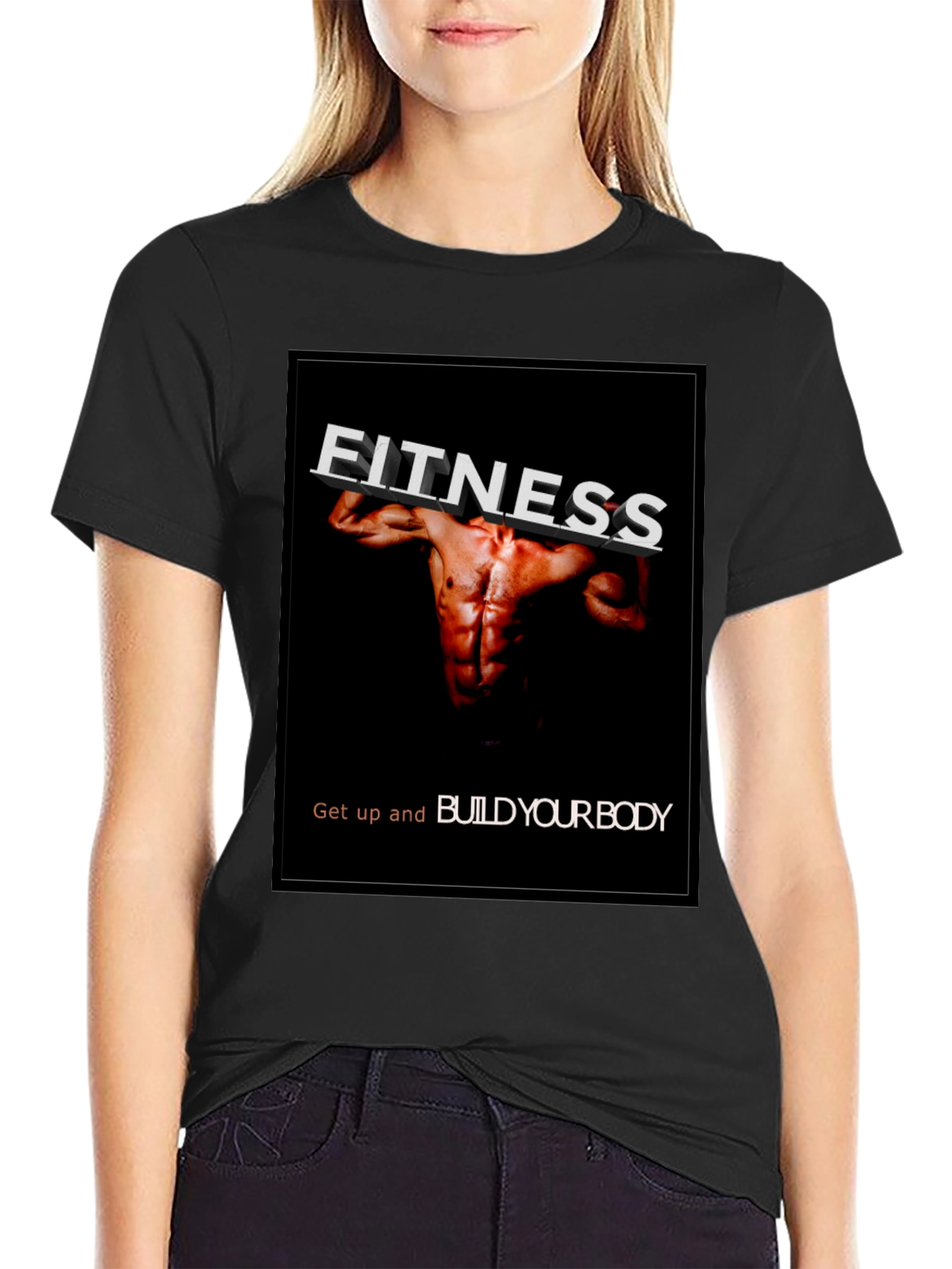 Fitness Bodybuilding Graphic T-Shirt