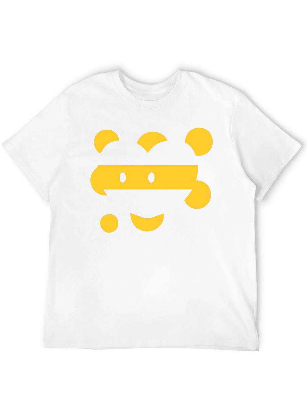 Funky Graphic Tee - Yellow Bear Design