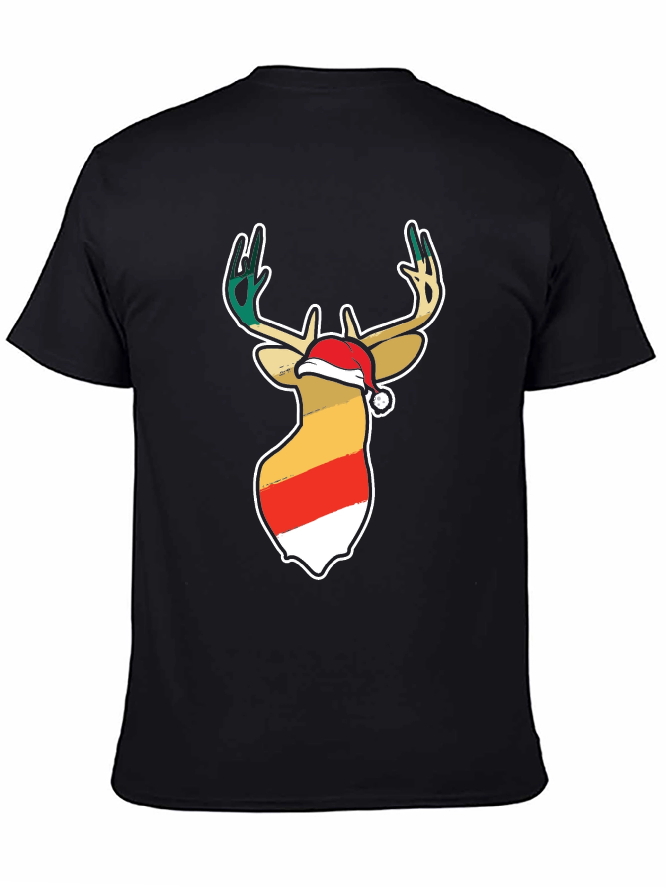 Festive Deer Christmas T-Shirt